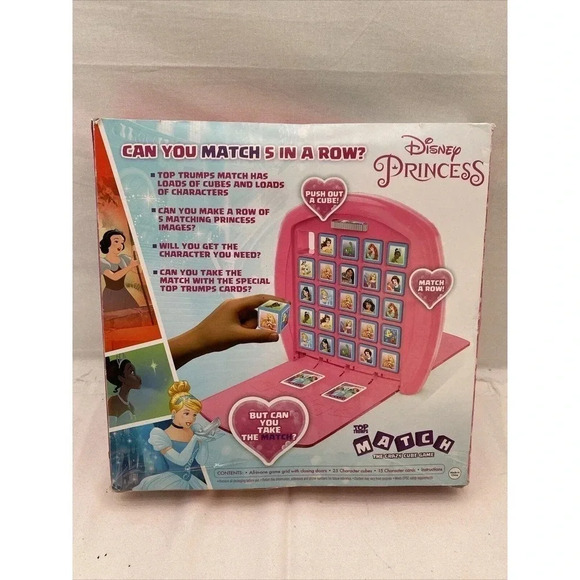 Disney Princess Match Game The Crazy Cube Game Matching - Picture 9 of 9